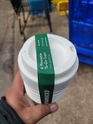 Five Pack Starbucks White Grande Hot 16oz Reusable Cups   Lids - Set Of 5