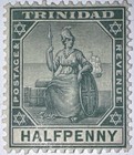 Travelstamps  1904-1906trinidad Stamps Scott  92  Mint  Original Gum  Hinged