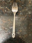 International Silver Royal Danish Salad Fork     6 3 8      Sterling Silver 