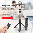 Remote Selfie Stick Tripod Stand Led Light For Iphone 16 15 14 13 Pro Max 12 11