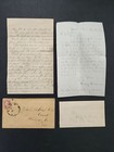 1862 Antique 10 Letters Sheboyan Wi Judah Northrup Cover Postage Cancels 