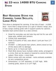 22 Wick Kerosene Canning Stove