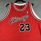Michael Jordan Chicago Bulls Jersey 3xl Nike Team  23 Script Rookie Vintage Red
