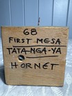 Vintage Wood Carved Kachina Doll Tata Nga-ya Hornet 12    Emil Pooley Navajo Az