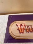  Vintage Play Video Trivia Arcade Video Game Marquee Plexiglass