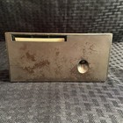 Perpetual Desk Calandar   Art Deco 1950 s   Vintage Copper Finish Metal