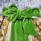 Vintage 70s Chessa Davis Skirt Women S Green Quilted Patchwork Velvet Lace Maxi