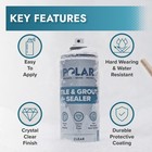 Polar Tile   Grout Sealer Spray  Clear  13 5 Fl Oz  2 Pack