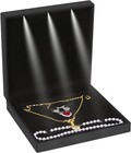 Large Velvet Jewelry Set Gift Box Necklace Box With Led Light Elegant Velvet Gif