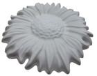 Plastic Sunflower Mold Plaster Cement Resin Wax Clay Casting Mould  6  X 1 3 