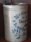 Small Antique Stoneware Wax Sealer mccarthey   Bayless louisville Ky aafa