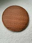 Vintage Superb 1970s Round Bamboo Harvest Sieve Winnowing Basket Sifter 16 25 d