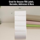 1-40 Rolls 2 625  X 1  Direct Thermal Fba Shipping Labels - 2000 roll 2-5 8 x1 