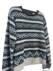 Vintage 60s Mcgregor Land Of The Midnight Sun Sweater Knutun Orlon Gray Blue M