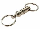 3-pack Detachable Pull Apart Quick Release Keychain Key Rings Chain