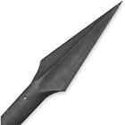 Legendary Spartan Spear Of War 83 Carbon Steel Double-edged Blade Leather Grip