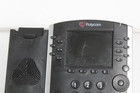 Lot Of 5 Polycom Vvx 411 Volp Ip Office Phones W  Handsets   Stands