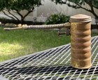 Vintage Eagle No 66 Brass Finger Pump Oiler Oil Can Flexible Spout Usa