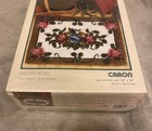 New Sealed Caron Wonderart Latch Hook Rug Kit  Elegant Roses 24    X 34   