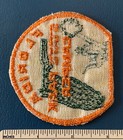 Vintage Florida Stae Park Camper Souvenir Patch Hike Camp Badge Fl Camping