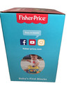Fisher-price Baby s First Blocks-10 Blocks To Sort  Stack    Drop- Nrfb New Toy 