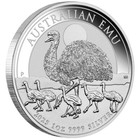 Australian Emu 2025  1 1 Oz Pure Silver Bu Coin In Capsule  Australia Perth Mint