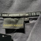 Golden Nugget Polo Shirt Mens Sz Xl Gray Yellow Casino Winner Gamble Cards Dice