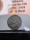 Wallachia Mircea The Old Silver Ducat Km 10 Medieval Coin 1386-1418