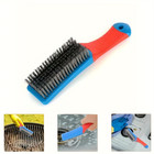 Stainless Steel Small Wire Brush Paint Removal Tool Cleaning Metal Rust