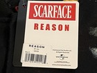 Scarface Reason Varsity Jacket Black gray  Size S