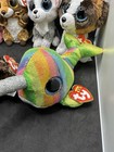 Ty Beanie Boos Plush Lot Of 7 Owl Husky Tiger Dogs Cat Narwhal W  Tags