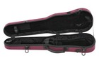 Gewa Bio-a Shaped 1 2 To 4 4 Violin Case Violet With Backpack Straps