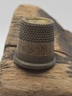 Vintage Brass Metal Sewing Thimble For Sewing  Ez Thimble Sz  11