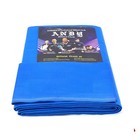 Andy s 600 Cloth - Electric Blue-logo   Non Logo Rail Pool Table Cloth   Extras