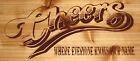 New Cheers Pool Table Light - Poker Bar Pub Billiards Poker Wood Rustic Lamp 