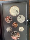 1983 Royal Canadian Mint  Double Dollar Proof Coin Set With Case