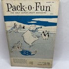 5 Vintage 1964 Pack-o-fun Scrap Craft Magazine Jan April June-july Aug-sept Oct