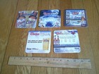 Coors   Light Beer Coasters Lot Of 5 Mats 2002-14 Collectibles Banquet