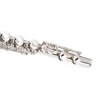 Plated 16 Closed Hole Concert Band Student C Flute W spilt E With Case