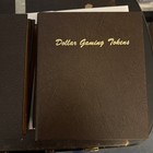 Rare Dansco 7005 6 Page Gaming Token Binder Los Angeles California