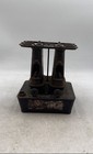 Antique Radiant Cast Iron Double Wick Kerosene Heater Camp Stove