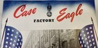 Vintage July 1945 Case Eagle Factory 16 Page Magazine   Rare Wwii Era 