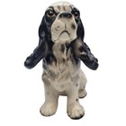 Vintage 1950 Cocker Spaniel Figurine 8326 Designed By Erich Stauffer Black White