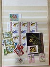 Flower Stamps  Mint used  Ex Dealer Vintage Stock Book  z299