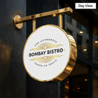 Double Sided Led Light Box Sign     Outdoor Illuminated Shop Advertising Sign