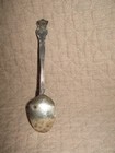 Vintage Antique Sterling Souvenir Spoon Capitol Montana Indian Arrows Swastika