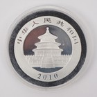 2010 China 1 Oz  999 Silver Panda 10 Yuan Coin In Capsule