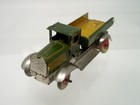 Vintage 1920s Tin-litho Windup Toy Truck Marked  foreign  German Penny Toy