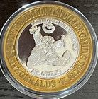 Fitzgeralds Las Vegas  10 Silver Strike Token 1995 Mr O lucky New Case