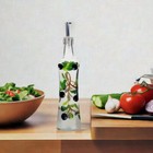 Grant Howard Hand Painted Tapered Olive Oil Dispenser Bottle  Olives